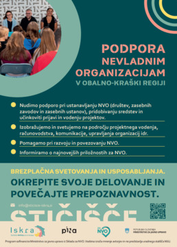 Grafični prikaz storitev stičišča NVO