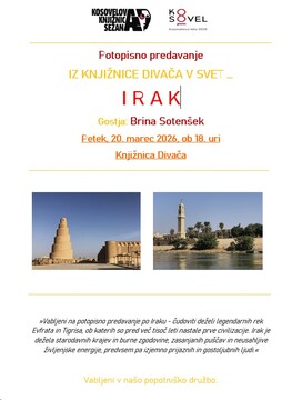 Vabljeni na potopisno predavanje po Iraku