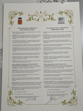 Slavnostni akt o obnovitvi pobratenja