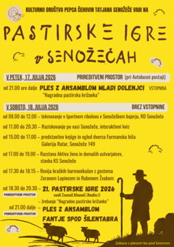 Pastirske igre v Senožečah