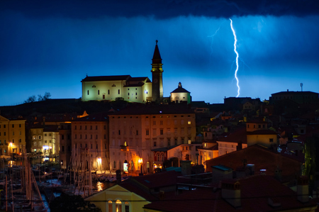 Zaščitite se pred udarom strele