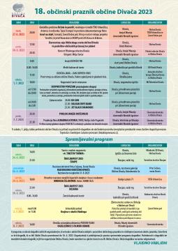 Program občinskega praznika 2023