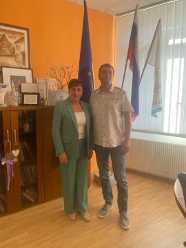 Obisk predstavnikov češke občine Bravantice