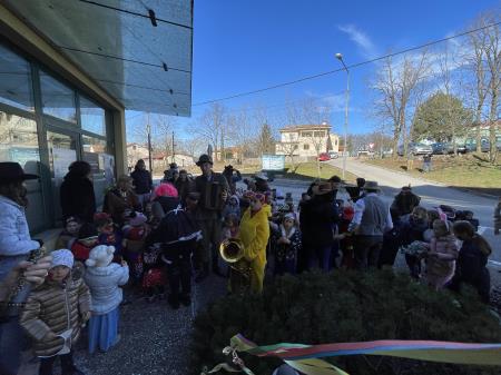 Občina Divača v rajanju pustnega časa