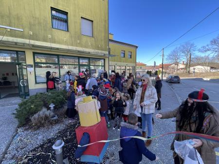 Občina Divača v rajanju pustnega časa