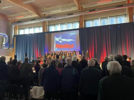 Svečana prireditev ob državnem prazniku dneva upora proti okupatorju